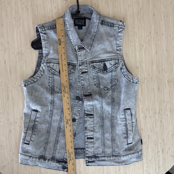 Denim Vest - Size Large - Picture 3 of 8